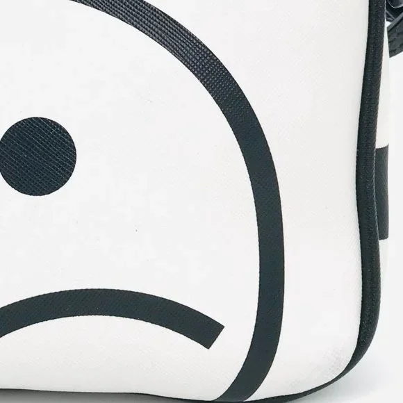 Marc by Marc Jacobs White and Black Smiley Crossbody Bag - Picture 11 of 14